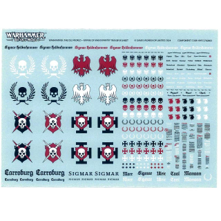 Transfers: Warhammer old World - Empire 190mm x 140mm