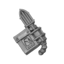 Warhammer 40k Bitz: Death Korps of Krieg - Command Squad - Torso A3a - Backpack