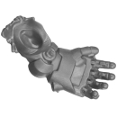 Warhammer 40k Bitz: Death Korps of Krieg - Command Squad - Torso A5a - Power Fist, Left