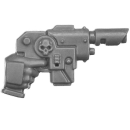 Warhammer 40k Bitz: Death Korps of Krieg - Command Squad - Torso B5b - Laserpistole, Rechts