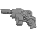 Warhammer 40k Bitz: Death Korps of Krieg - Command Squad - Torso B5b - Laserpistole, Rechts