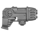 Warhammer 40k Bitz: Death Korps of Krieg - Command Squad - Torso B5d - Plasma Pistol, Right