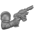 Warhammer 40k Bitz: Death Korps of Krieg - Command Squad - Torso C5a - Laspistol, Right
