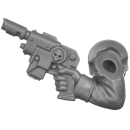 Warhammer 40k Bitz: Death Korps of Krieg - Command Squad - Torso C5a - Laspistol, Right