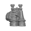 Warhammer 40k Bitz: Death Korps of Krieg - Command Squad - Torso F5b - Fernglas, Rechts