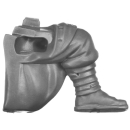 Warhammer 40k Bitz: Death Korps of Krieg - Heavy Weapons - Torso A1b - Leg, Left