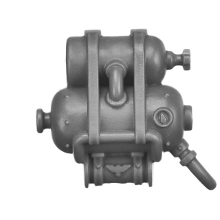 Warhammer 40k Bitz: Death Korps of Krieg - Heavy Weapons - Torso A5a - Flamer, Tank