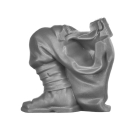Warhammer 40k Bitz: Death Korps of Krieg - Heavy Weapons - Torso B1c - Bein. Rechts