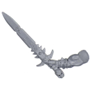 Warhammer AoS Bitz: CHAOS - Marauders - Weapon V - Sword Champion