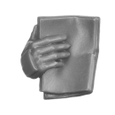 Warhammer 40k Bitz: Death Korps of Krieg - Heavy Weapons - Torso D4b - Hand, Right