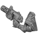 Warhammer 40k Bitz: Adeptus Sororitas - Celestian Sacresants - Torso C7b - Infernus Pistol, Left