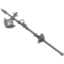 Warhammer 40k Bitz: Adeptus Sororitas - Celestian Sacresants - Torso D3a - Halberd, Right