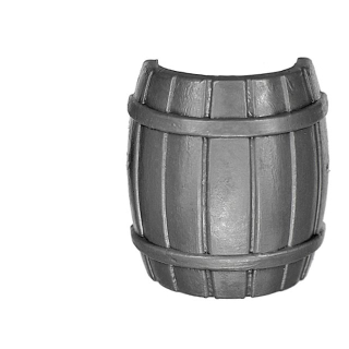 Warhammer AoS Bitz: EMPIRE - 002 - Cannon - Cannon Accessory C2 - Barrel, Back
