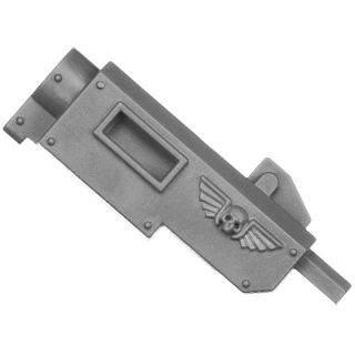 Warhammer 40k Bitz: Astra Militarum - Cadia Heavy Weapons Squad - Waffe D1b - Maschinenkanone, Links