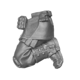 Warhammer 40k Bitz: Astra Militarum - Cadia Heavy Weapons Squad - Torso C1d - Sergeant, Leg, Left