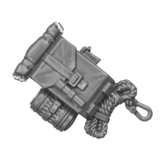 Warhammer 40k Bitz: Astra Militarum - Cadia Heavy Weapons Squad - Torso D1c - Rucksack