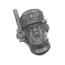 Warhammer 40k Bitz: Astra Militarum - Cadia Heavy Weapons Squad - Torso E1a - Head, Sergeant