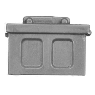 Warhammer 40k Bitz: Astra Militarum - Cadia Heavy Weapons Squad - Accessory A2a - Heavy Bolter, half Ammunition Box