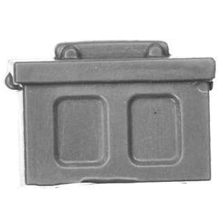 Warhammer 40k Bitz: Astra Militarum - Cadia Heavy Weapons Squad - Accessory A2b - Heavy Bolter, half Ammunition Box