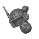 Warhammer 40k Bitz: Astra Militarum - Cadia Kasrkin - Kopf A1a - Vox Trooper