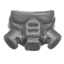 Warhammer 40k Bitz: Astra Militarum - Cadia Kasrkin - Head B1b - Gas Mask