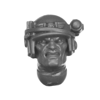 Warhammer 40k Bitz: Astra Militarum - Cadia Kasrkin - Head F2a