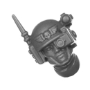 Warhammer 40k Bitz: Astra Militarum - Cadia Kasrkin - Head E1a - Recon Trooper