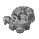 Warhammer 40k Bitz: Astra Militarum - Cadia Kasrkin - Kopf G3b - Sergeant, Gasmaske