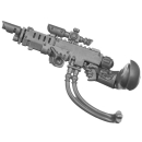 Warhammer 40k Bitz: Astra Militarum - Cadia Kasrkin - Torso A2a - Hot-Shot Lasgun