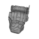 Warhammer 40k Bitz: Astra Militarum - Cadia Kasrkin - Torso A3d - Scharfschützengewehr, Rucksack