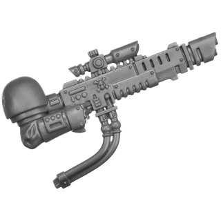 Warhammer 40k Bitz: Astra Militarum - Cadia Kasrkin - Torso B4a - Hochenergie-Salvengewehr