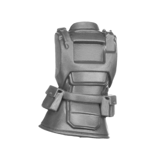 Warhammer 40k Bitz: Astra Militarum - Cadia Kasrkin - Torso D1a - Back