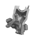 Warhammer 40k Bitz: Astra Militarum - Cadia Kasrkin - Torso D1b - Front
