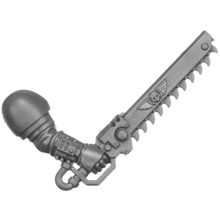 Warhammer 40k Bitz: Astra Militarum - Cadia Kasrkin - Torso E6a - Chainsword
