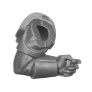 Warhammer 40k Bitz: Astra Militarum - Cadia Kasrkin - Torso F1e2 - Arm, Open Pouch