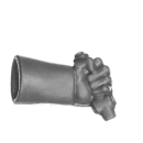 Warhammer 40k Bitz: Astra Militarum - Cadia Kasrkin - Torso G3c - Granatwerfer, Hand
