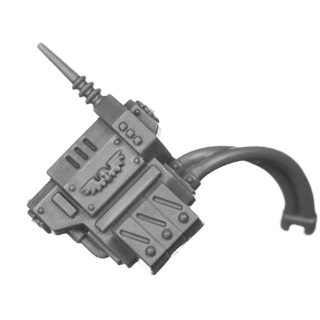 Warhammer 40k Bitz: Astra Militarum - Cadia Kasrkin - Torso H2c - Hot-Shot Lasgun, Power-Pack