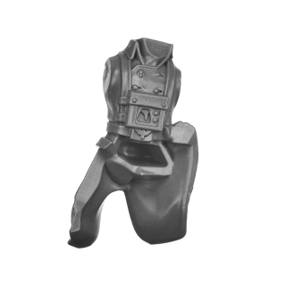 Warhammer 40k Bitz: Death Korps of Krieg - Torso F2a - Oberkörper, Funker