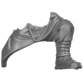 Warhammer 40k Bitz: Death Korps of Krieg - Torso F2b - Leg, Kneeling, Left