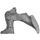 Warhammer 40k Bitz: Death Korps of Krieg - Torso F2b - Leg, Kneeling, Left