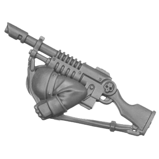 Warhammer 40k Bitz: Death Korps of Krieg - Torso G3a - Lasgun, Shouldered, Left