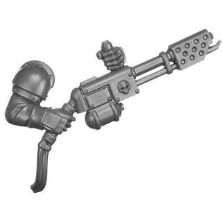 Warhammer 40k Bitz: Death Korps of Krieg - Torso C3e - Flamer