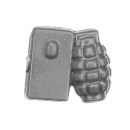 Warhammer 40k Bitz: Death Korps of Krieg - Accessory Q - Pouch+Grenade