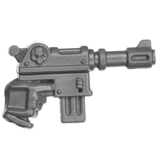Warhammer 40k Bitz: Death Korps of Krieg - Combat Engineers - Torso A3f - Autopistol, Right