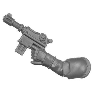 Warhammer 40k Bitz: Death Korps of Krieg - Combat Engineers - Torso C3a - Maschinenpistole, Links