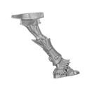 Warhammer ToW Bitz: Reiche der Hochelfen - Drachenprinzen von Caledor - Elfenross A4 - Bein, Links
