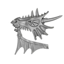 Warhammer ToW Bitz: High Elf Realms - Dragon Princes of Caledor - Elven Steed C5 - Head, Left