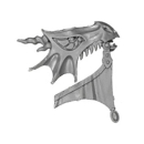 Warhammer ToW Bitz: Reiche der Hochelfen - Drachenprinzen von Caledor - Elfenross D6 - Kopf, Rechts