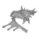 Warhammer ToW Bitz: Reiche der Hochelfen - Drachenprinzen von Caledor - Elfenross E5 - Kopf, Links