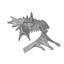 Warhammer ToW Bitz: Reiche der Hochelfen - Drachenprinzen von Caledor - Elfenross E5 - Kopf, Links